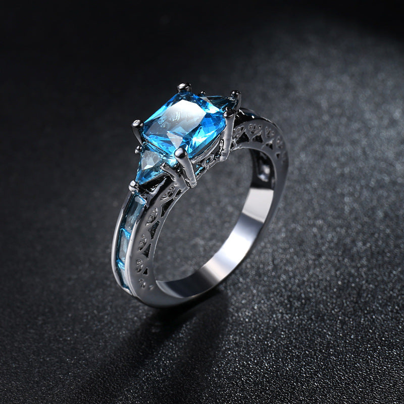 Ladies Zircon Jewelry Rings From Europe And America