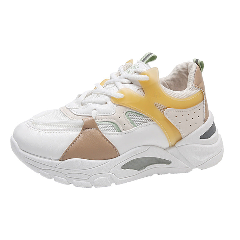 Dad&#039;s Shoes For Women 2023 Spring New White Shoes Women&#039;s Sports Shoes Women&#039;s INS Korean Version Students&#039; Taller Plus Size