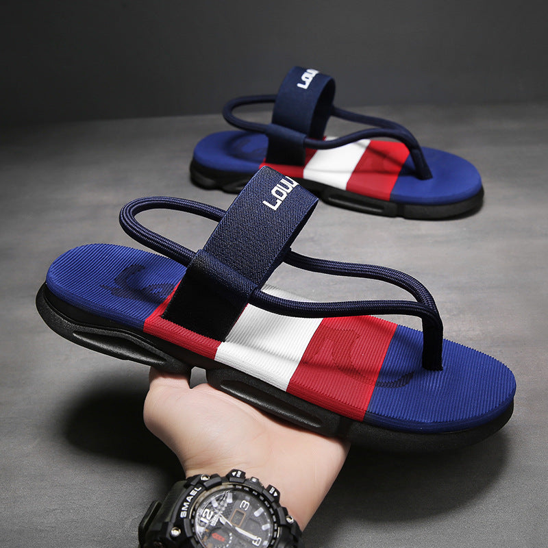 New Men&amp;#039;s Sandals Two-use Outdoor Casual Beach Shoes Men&amp;#039;sSlippers
