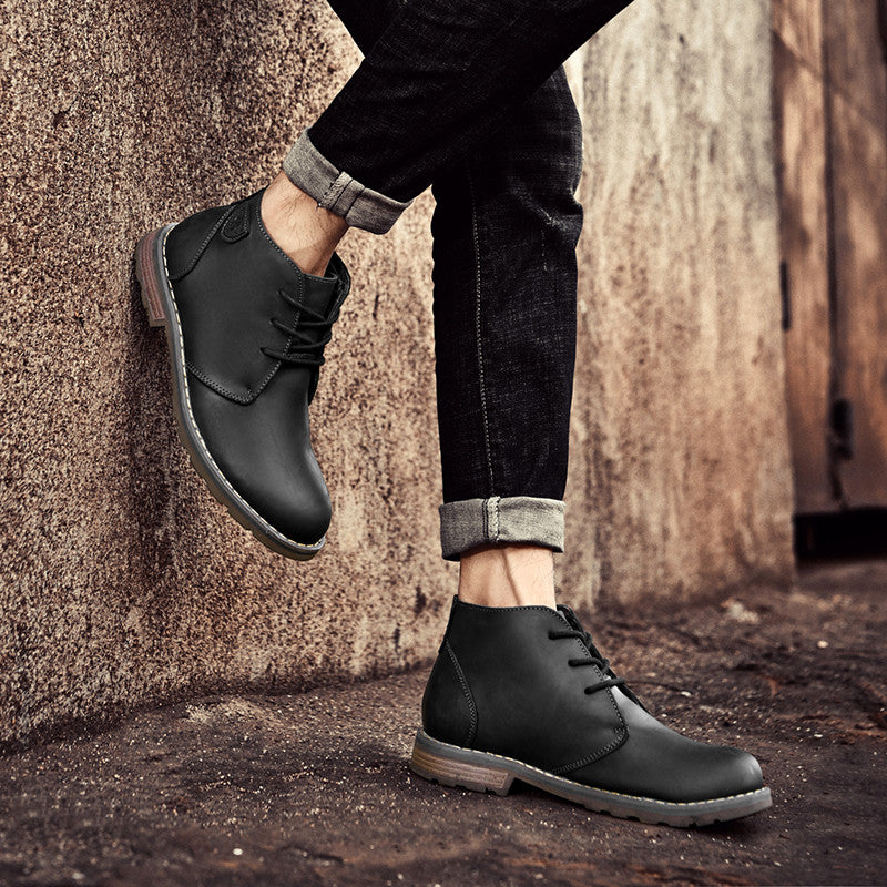 Step into style with our collection of mens shoes. Cowhide shoes to fashionable formal shoes or business casual shoes. Explore our range that seamlessly combines fashion and function, Discover a perfect blend of sophistication and relaxation, crafted from high-quality leather for a timeless appeal.